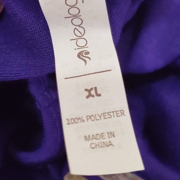 IDEOLOGY PURPLE TSHIRT SIZE XL. NWOT - Picture 6 of 7